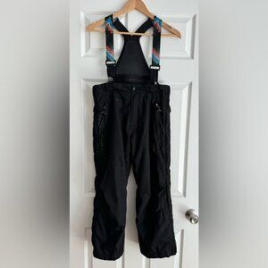 Spyder Youth Size 10 Ski Outdoor Winter Gear Black Snow Pants